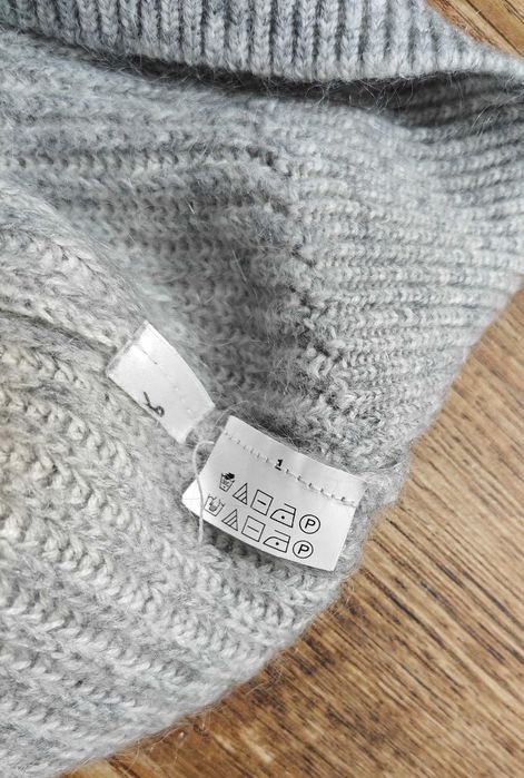 MICHAEL KORS Mohair Оригинален пуловер с отворени рамене размер S