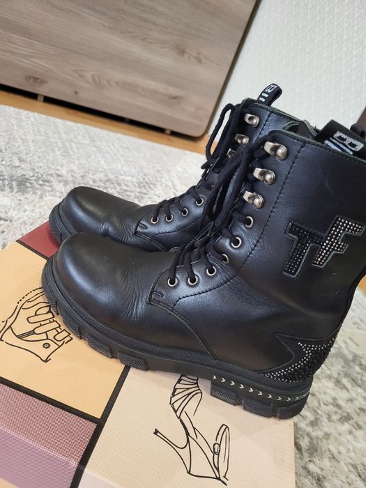 Зимние сапоги натуральная кожа