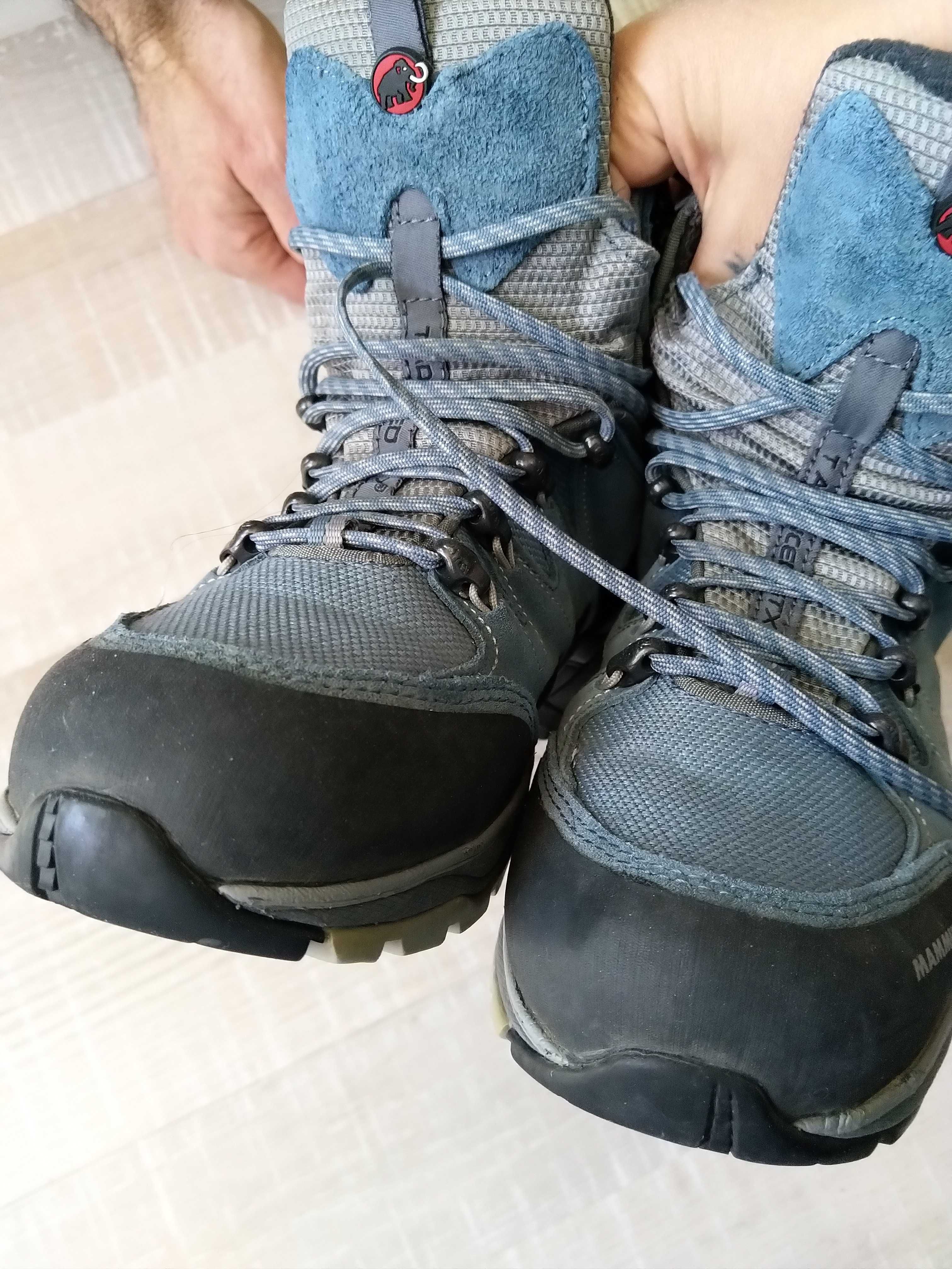 Туристически зимни Mammut T Advanced GTX велур 40 2/3 почти нови