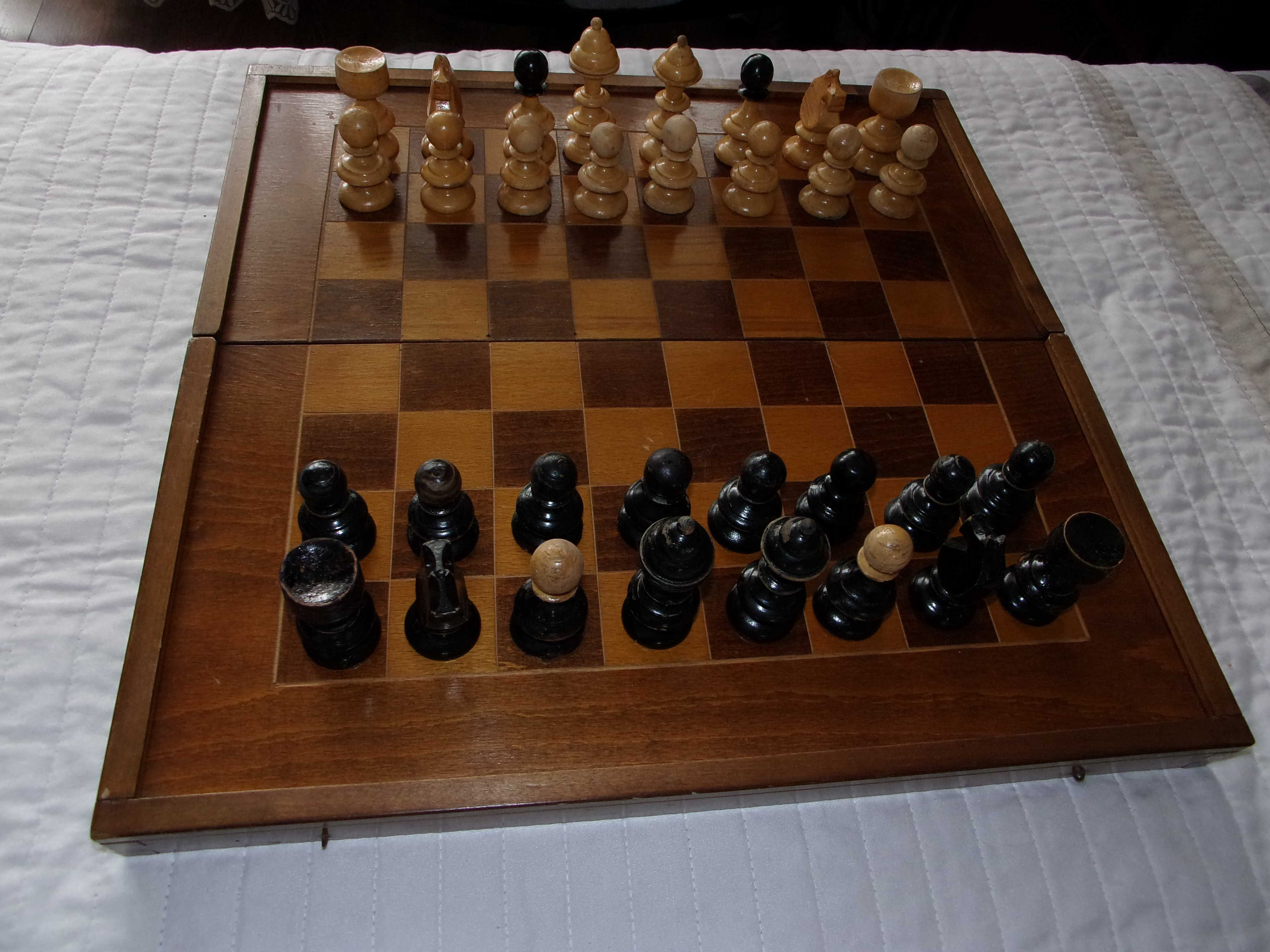 Sah si Table cu cutie anii 70-80