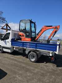 Transport și Diverse Lucrări cu Miniexcavator 1.8 Tone