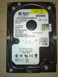 Hard disk western digital 80G