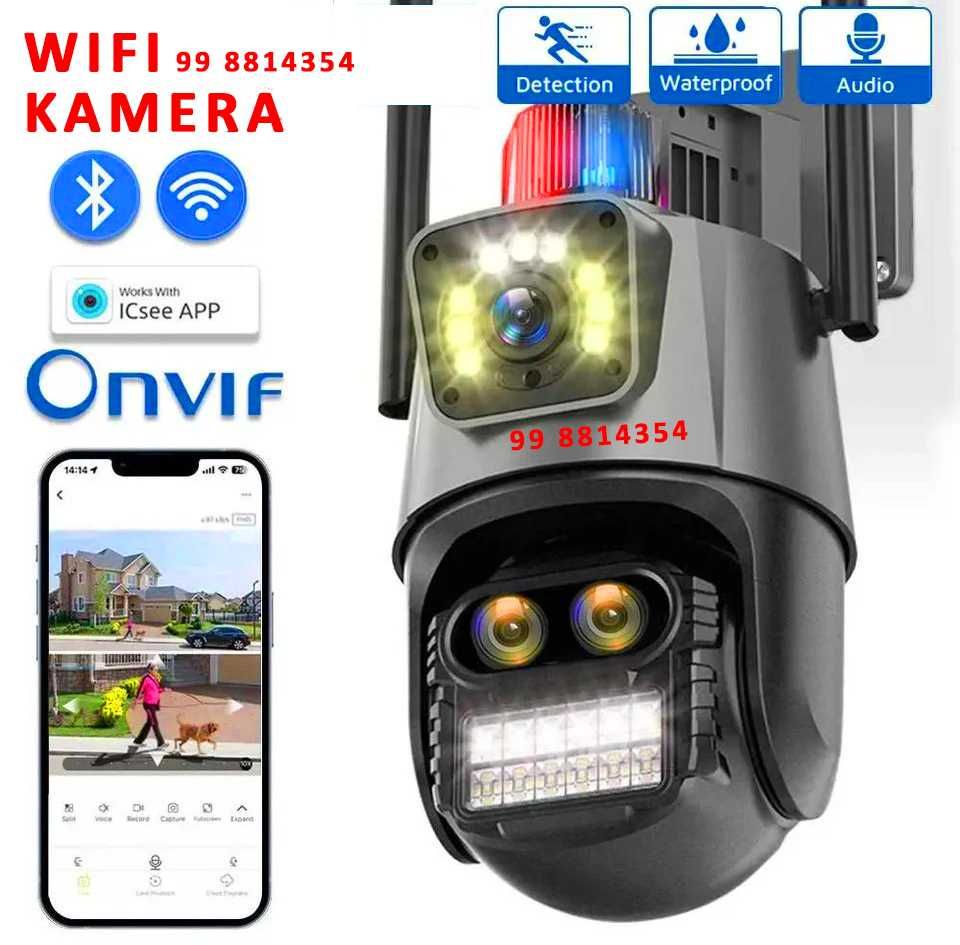 Wifi kamera smart camera zoom 8x 9mp