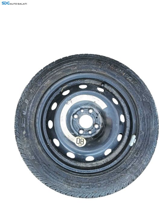 Janta Rezerva Tabla 4x100 195 65 15 R15 Anvelopa Cauciuc Nou Renault Kangoo 1997 - 2016 [V0460]