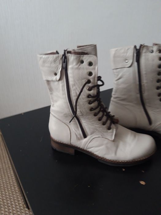 Продам кожанные ботинки Турция