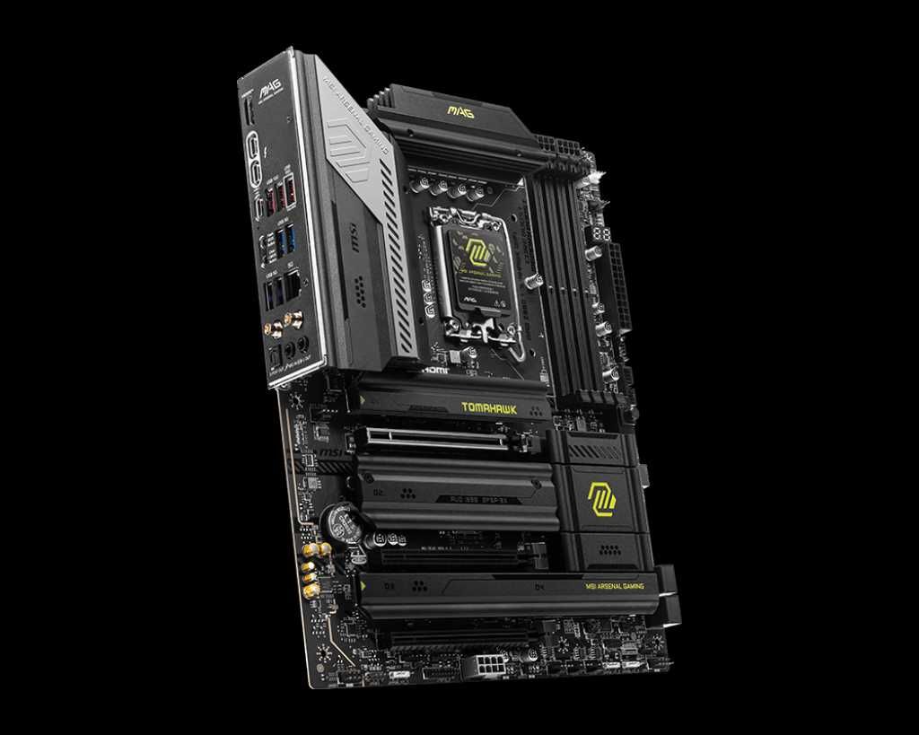 Новая материнская плата MSI MAG Z890 TOMAHAWK WIFI. Сокет LGA 1851.