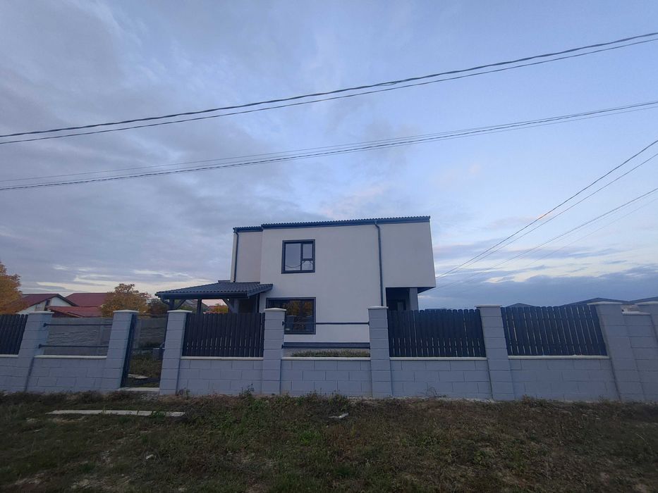 duplex Mosnita Noua 89mp, P+E, 2 camere, 2 bai, pompa caldura, LA GATA