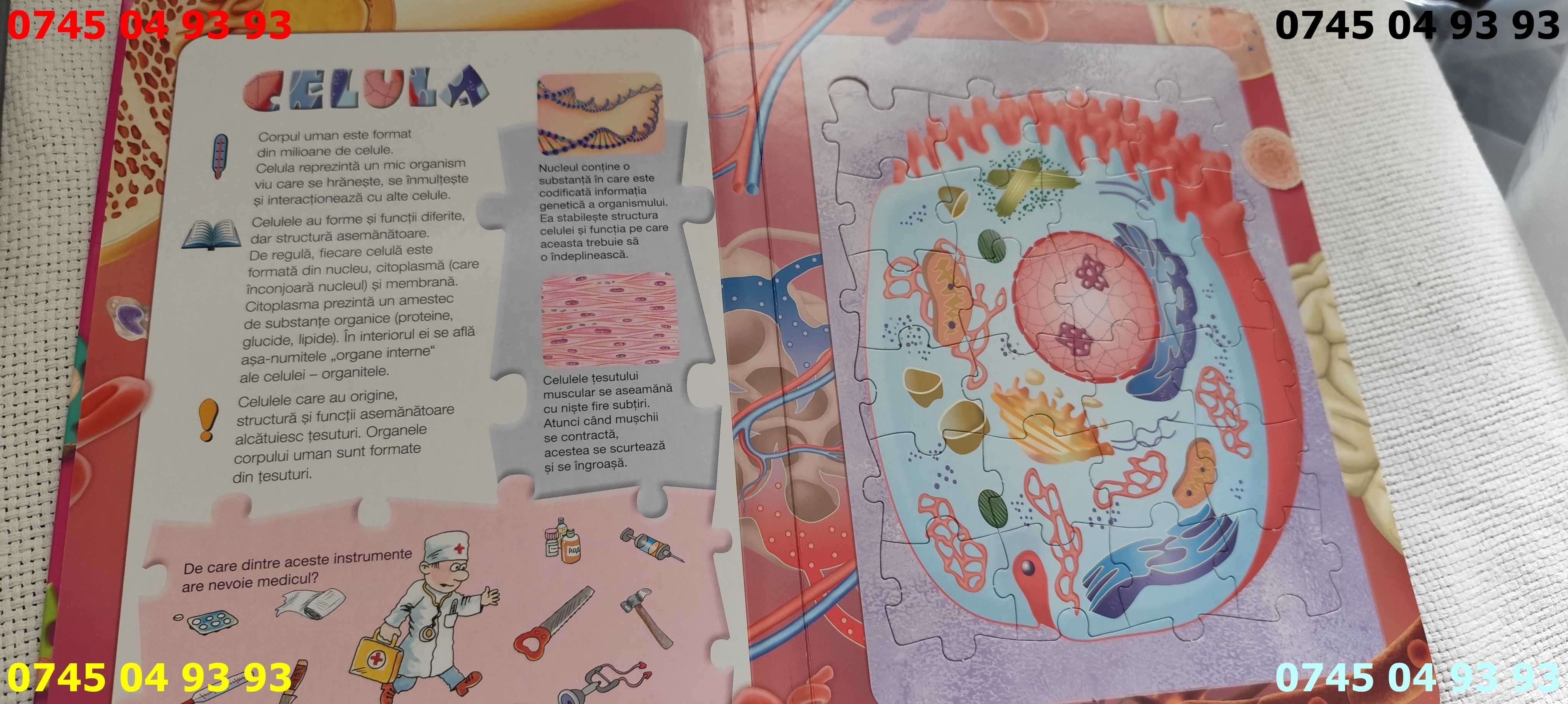 carte carti 6 puzle uri ca noua nefolosita