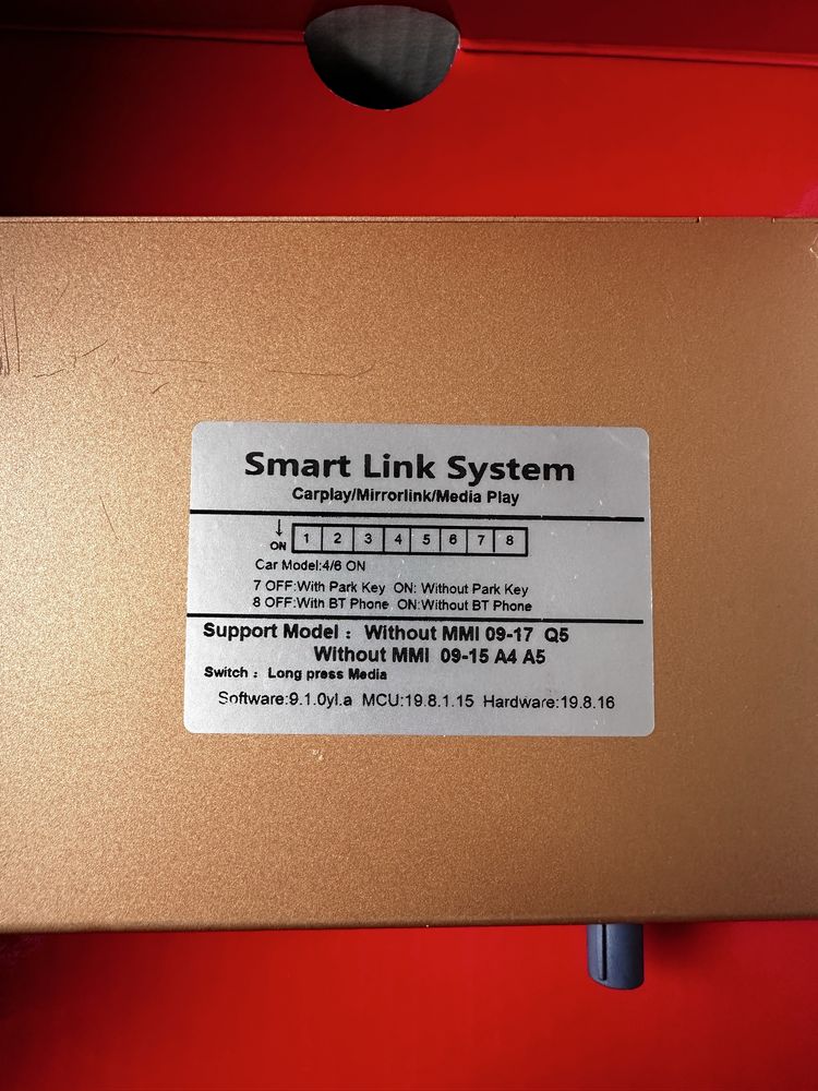 CarPlay  Audi smart link system