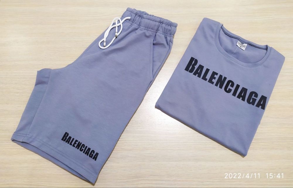 Balenciaga футболка и шортик