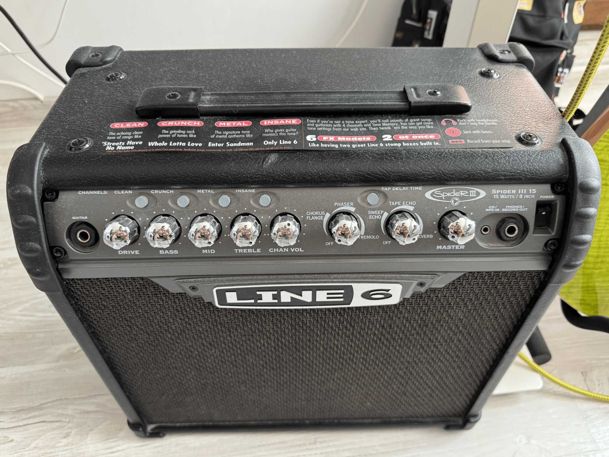 Line 6 Spider III 15W - Усилвател за електрическа китара