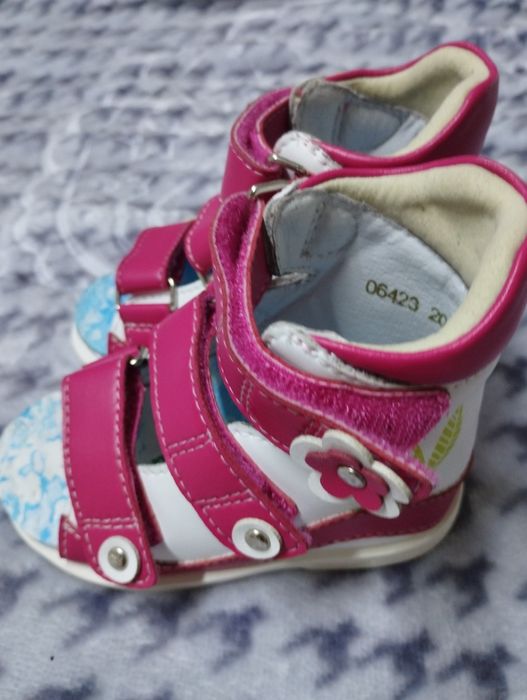 Обувь ортопедическая новая толком не одевали  19-20размер