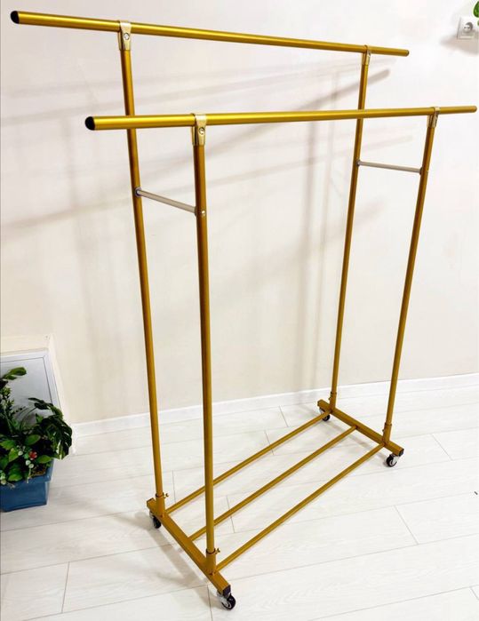 вешалка металлическая напольная усиленная 100 кг