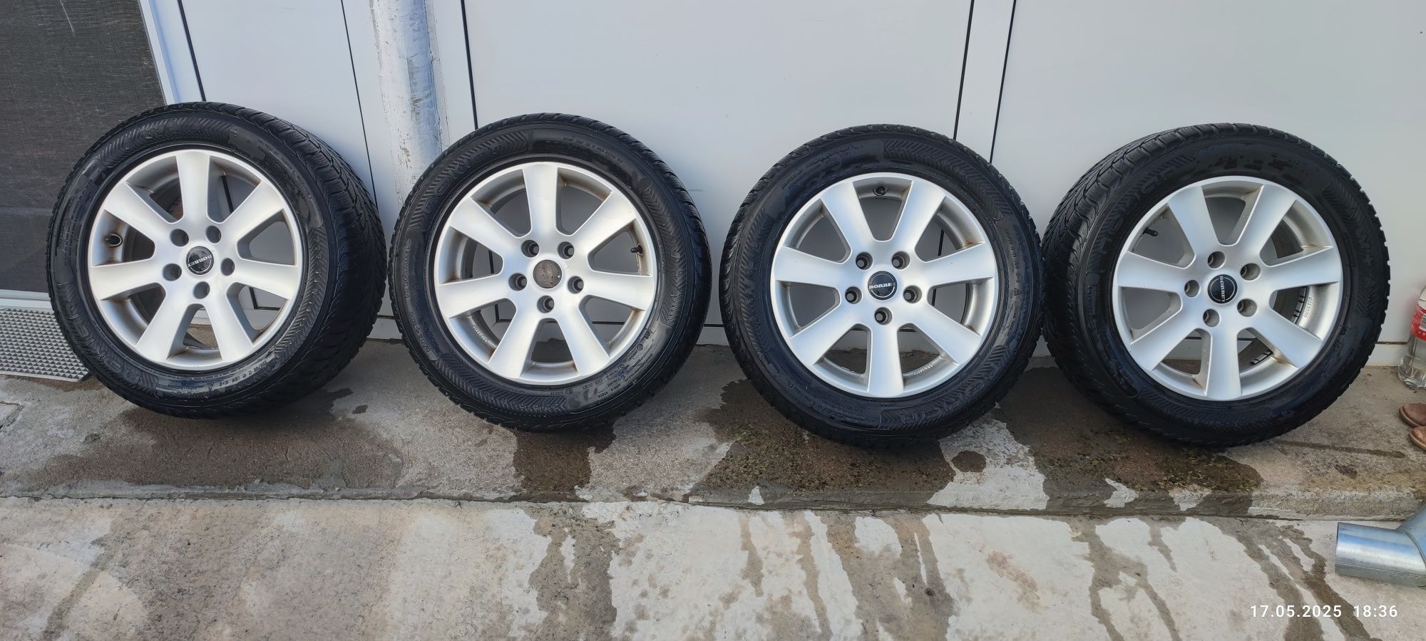 Джанти с гуми  5х112 BORBET