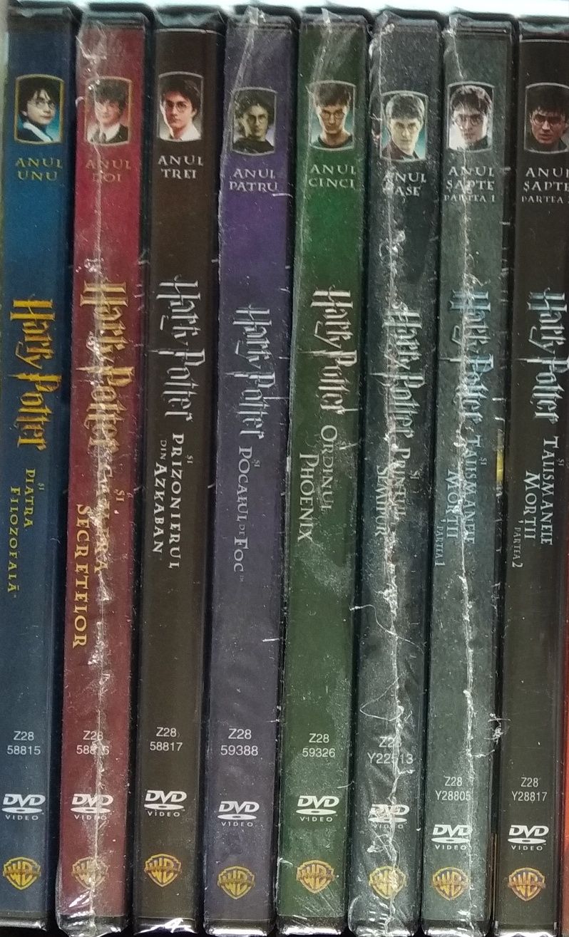 Filmele Harry Potter [DVD]. Colecția completă