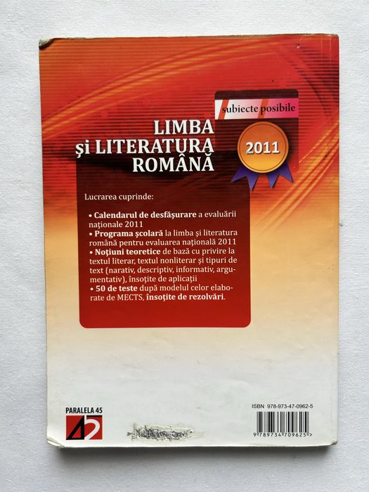 MANUAL + TESTE EVALUARE Limba si Literatura Romana clasa a 8-a