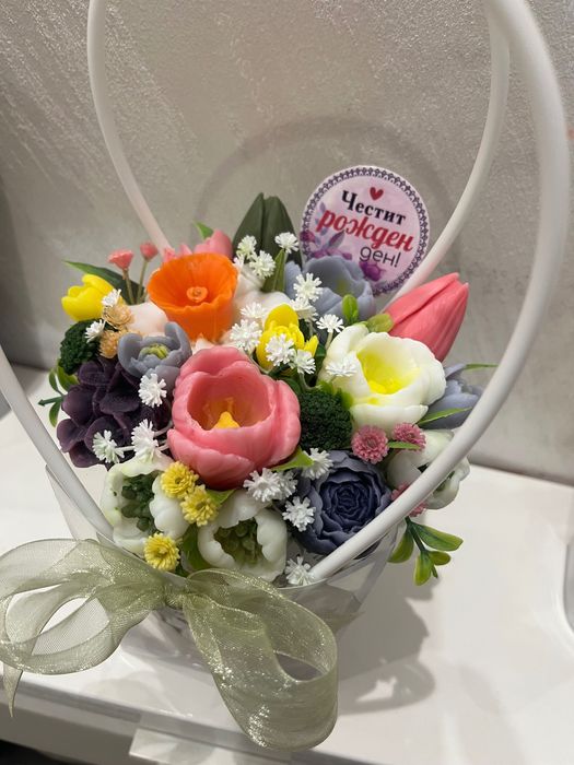 Ароматни сапунени цветя