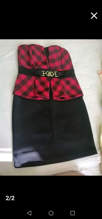 Рокля без презрамки