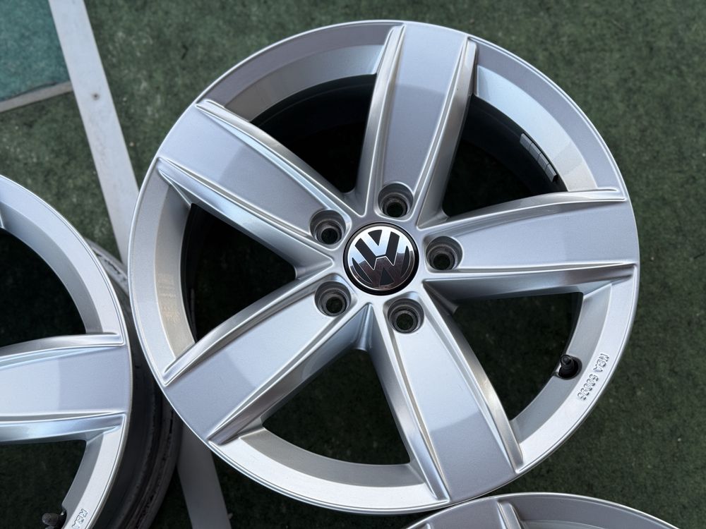 4бр. КАТО НОВИ 16” Оригинални Джанти 5х112 за -VW/VAG- 6,5Jx16H2, ET33