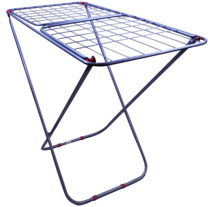 Стоящ сушилник за дрехи тип сгъваем простор