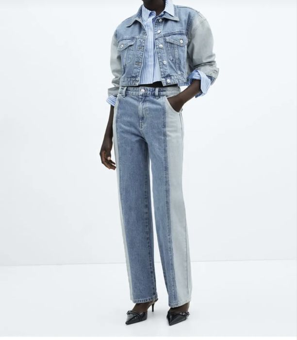 Blugi si geaca Mango XS