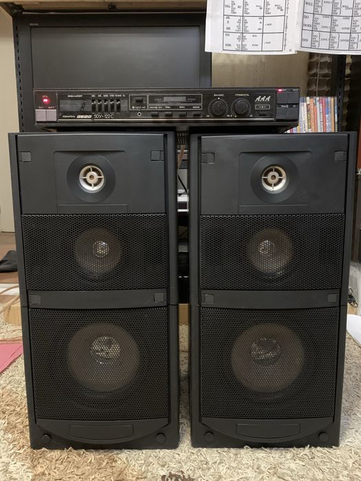 Усилитель Вега 122С и колонки Вега 106