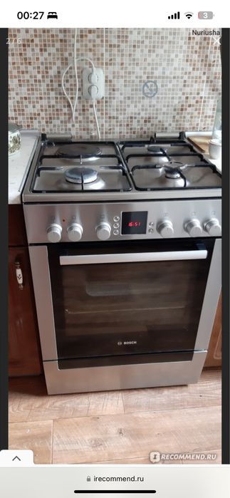 Газплита с духовкой Bosh