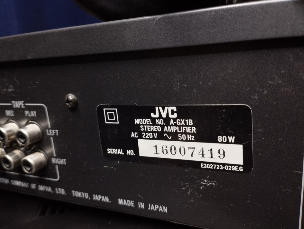 Наушники JVC HP-20 с усилителем JVC A GX1B