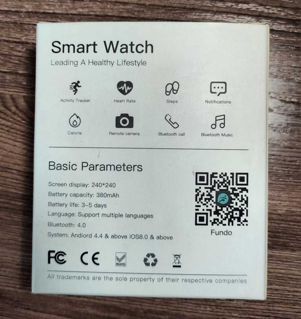 Smart Watch от Fundo в полной комплектации