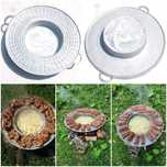 Disc/grătar/plită din aluminiu alimentar