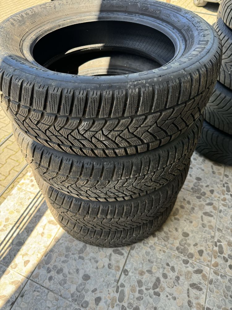 4 anvelope iarna 2020 205/60/16 dunlop 7 mm