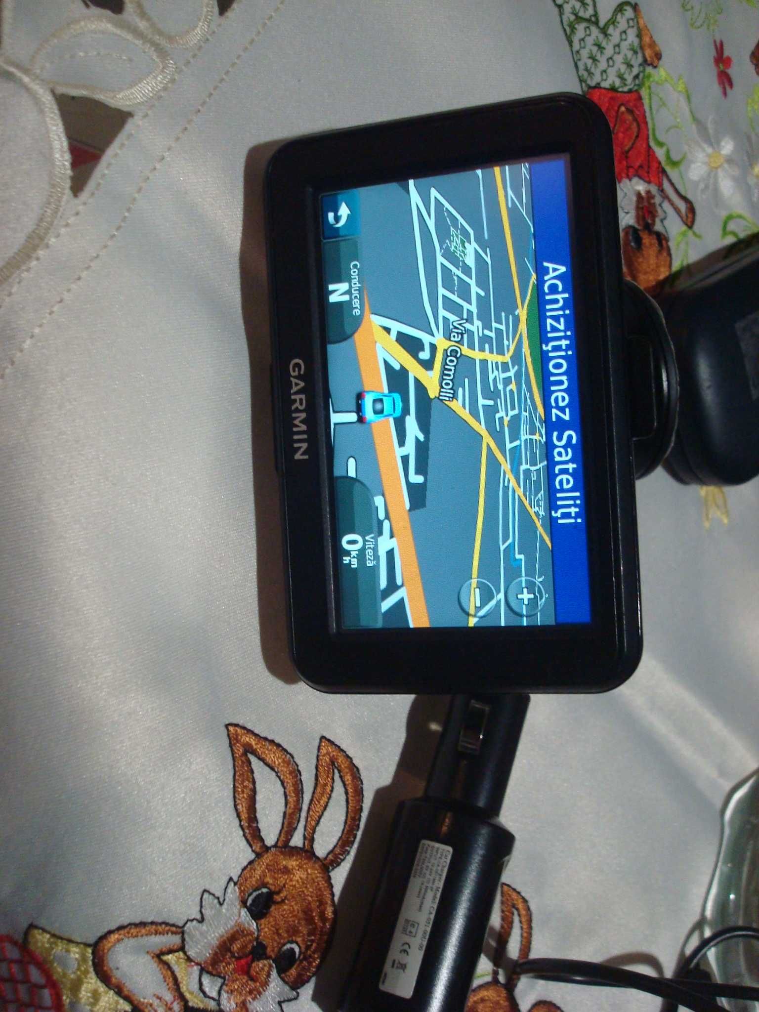 Navigatie GPS Garmin Nuvi 40, 4.3” inch complet Harti Full Europa 2023