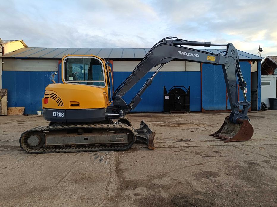 Mini excavator 9 tone, Volvo ECR88, 2013