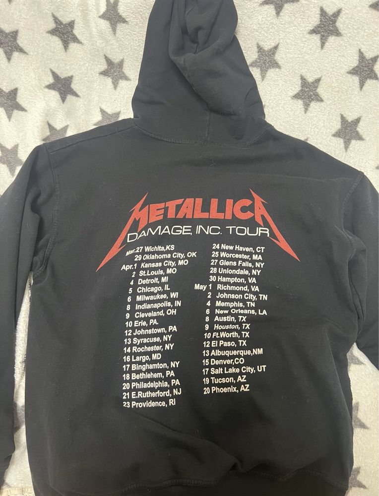 Over- sized суичур на Metallica