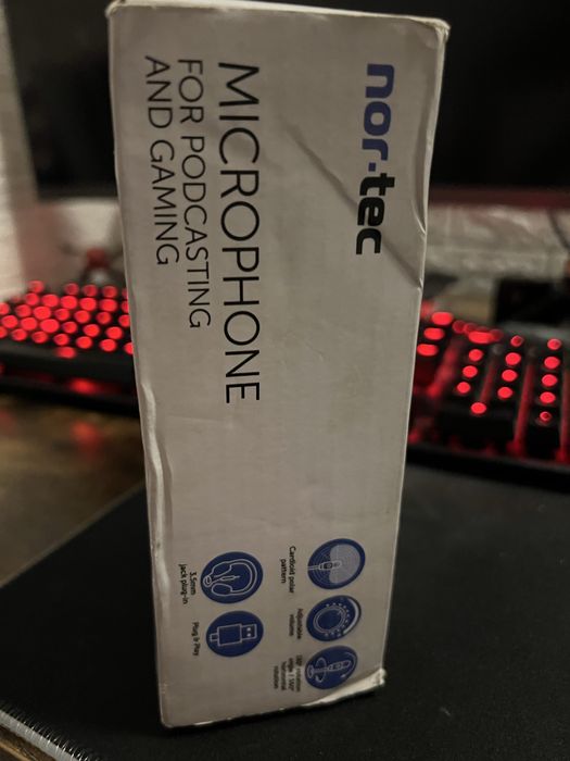 Microfon plug and play Nor-tec nou