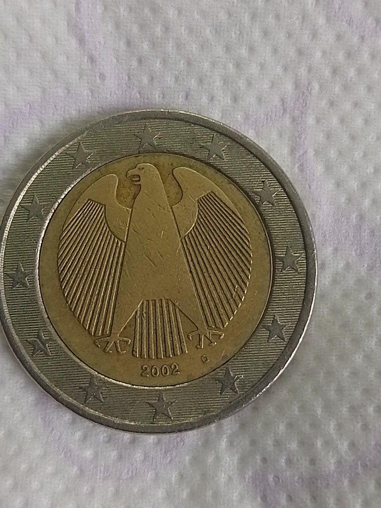 2. euro  2002 D.