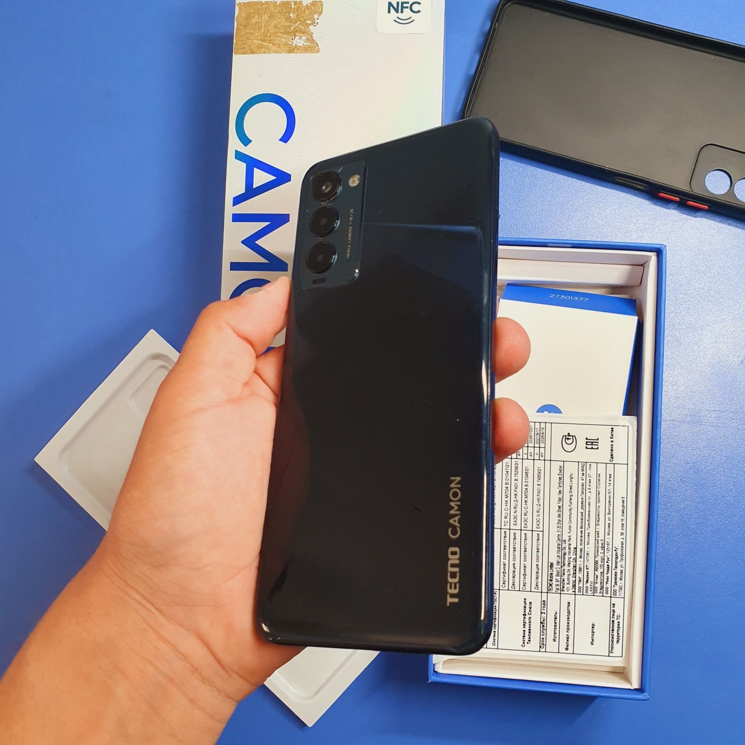 Tecno Camon 18 sotiladi 128Gb