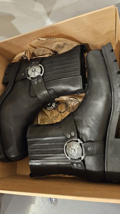 Ghete barbatesti din piele naturala The rock