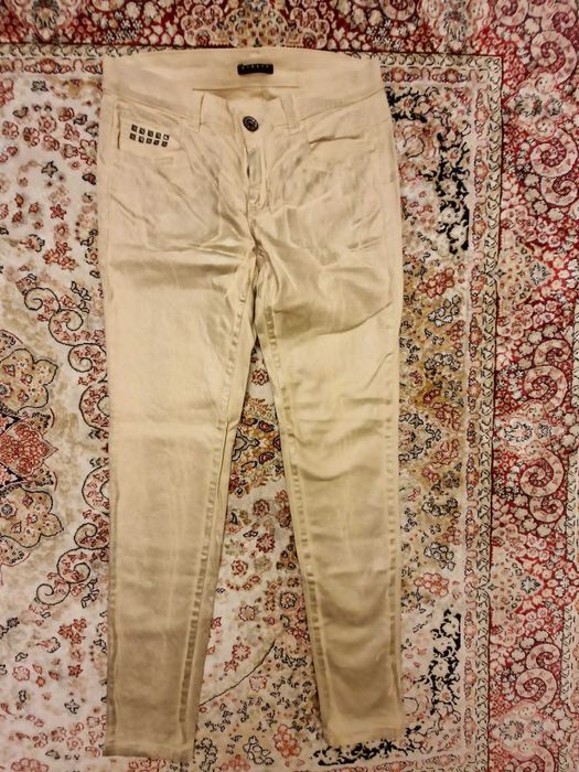 Pantalon lung de damă Sisley slim fit