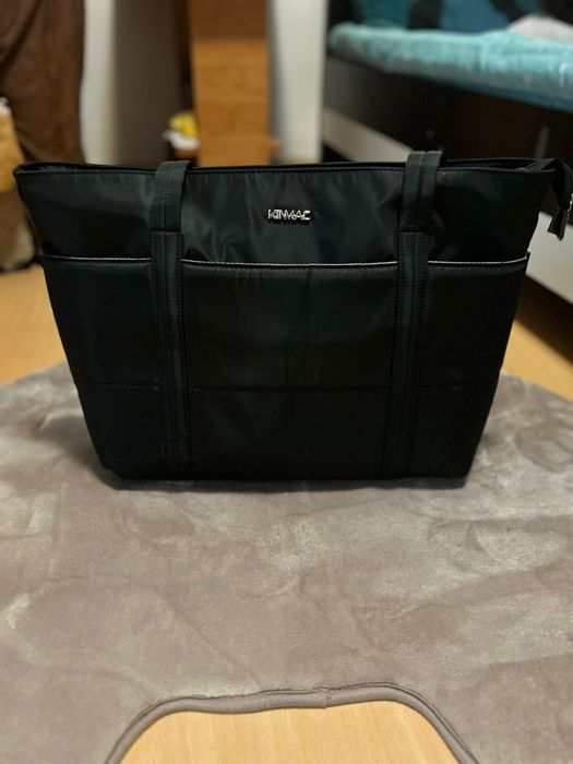 Geantă damă,48x12x32cm,Negru