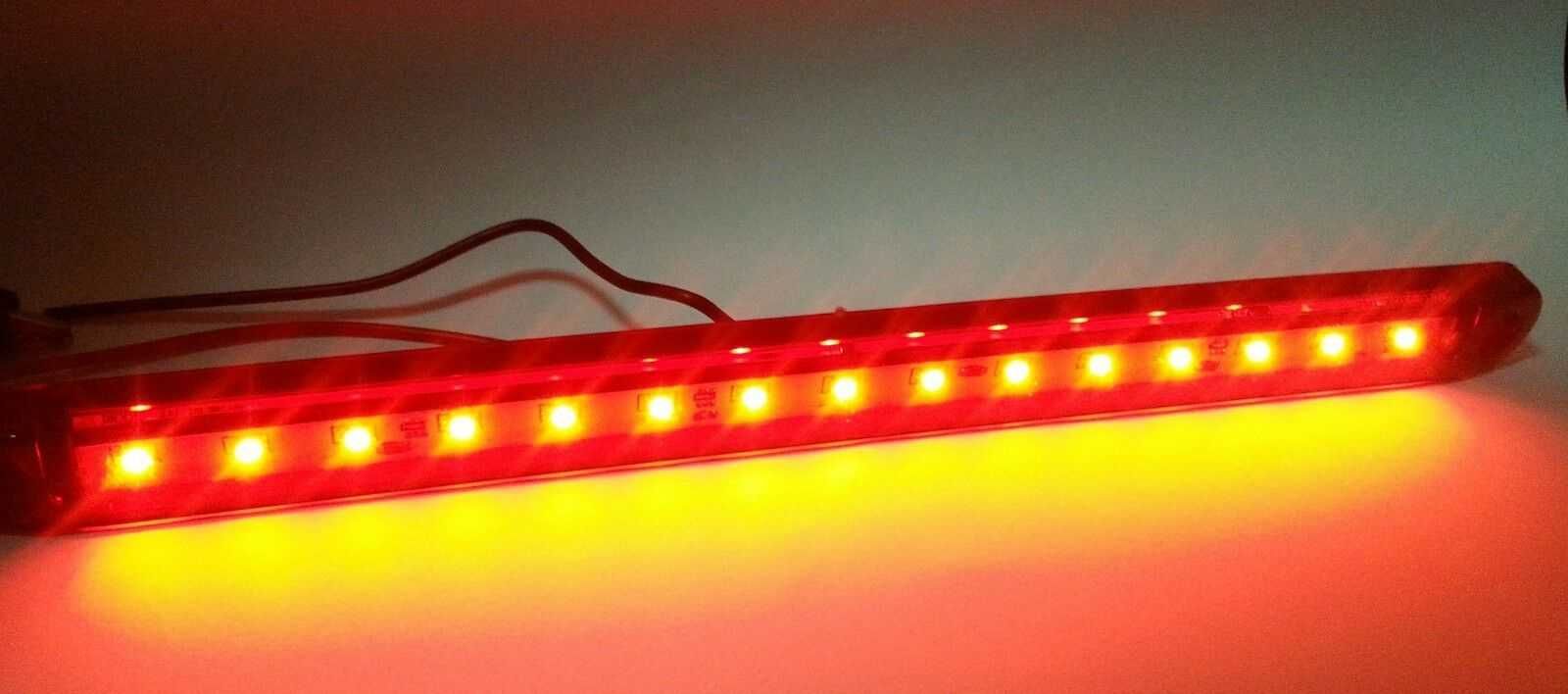 5 броя габарити 15 LED 12/24V червени 15 диода супер силни