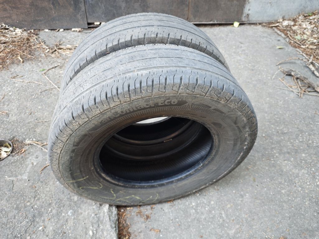 Anvelope vara sh 2x215/75/16C Continental VanContact,profil 3mmDOT0323