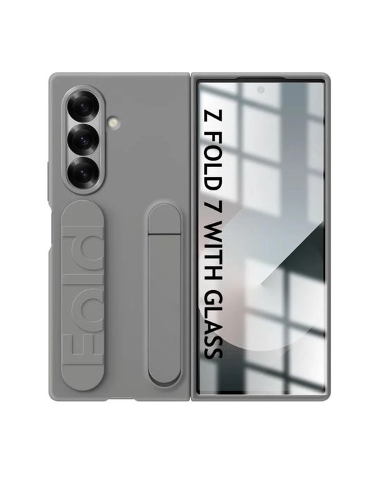 Samsung Z FOLD 7 Husa Plastic Hard Suport Protectie Folie Fata