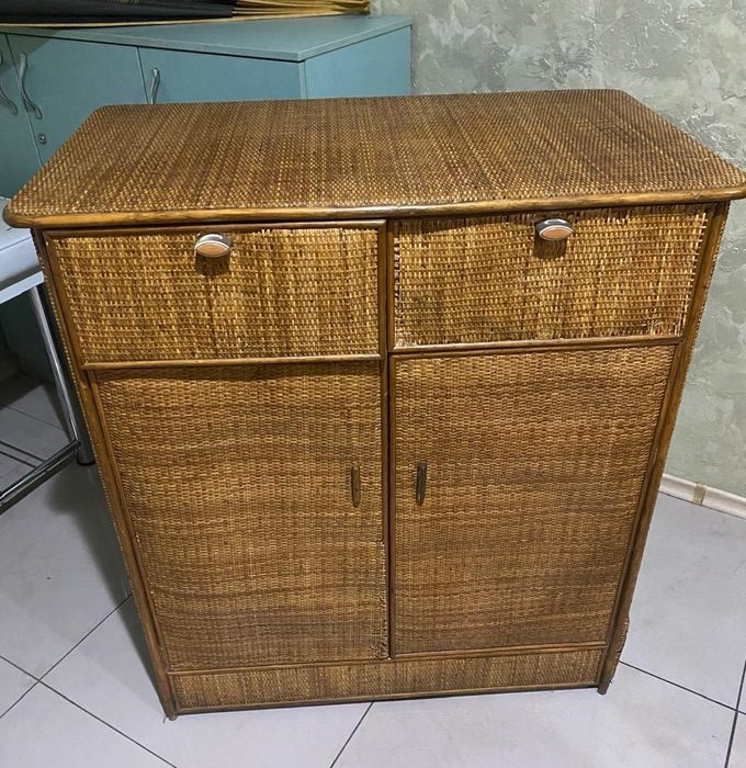 Комоды ротанг, дерево