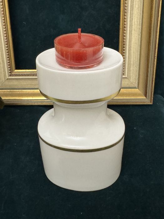 Suport lumanare, portelan Rosenthal. Sfesnic.