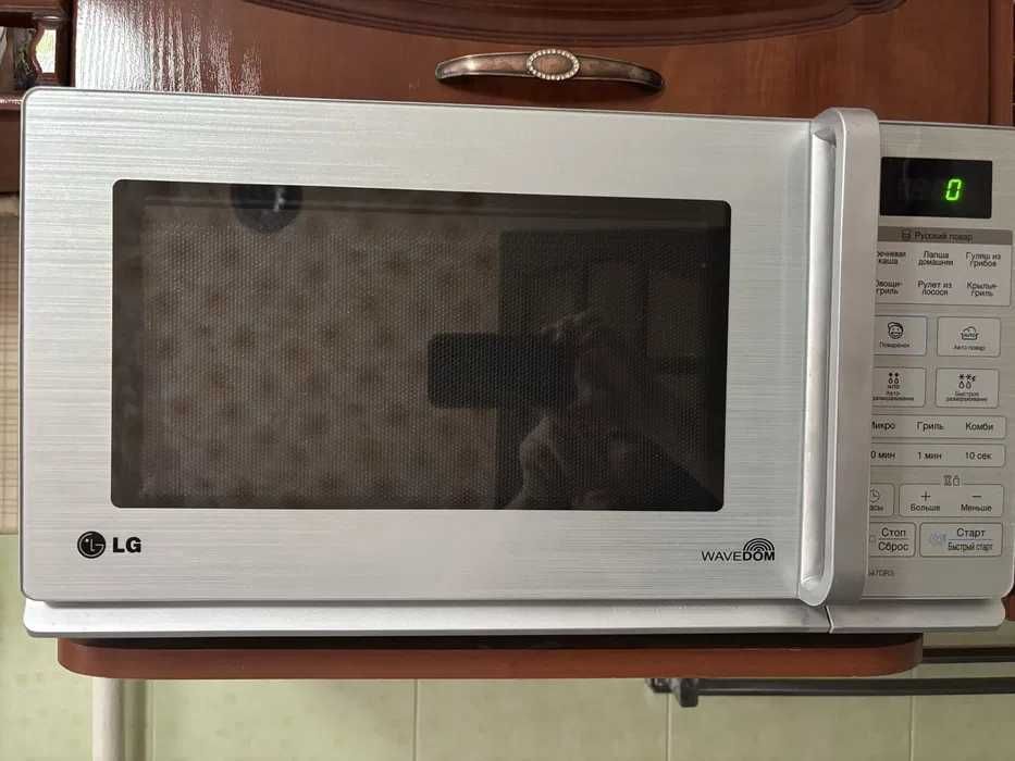 Микроволновая печь LG СЕНСОР, ДИСПЛЕЙ микроволновка