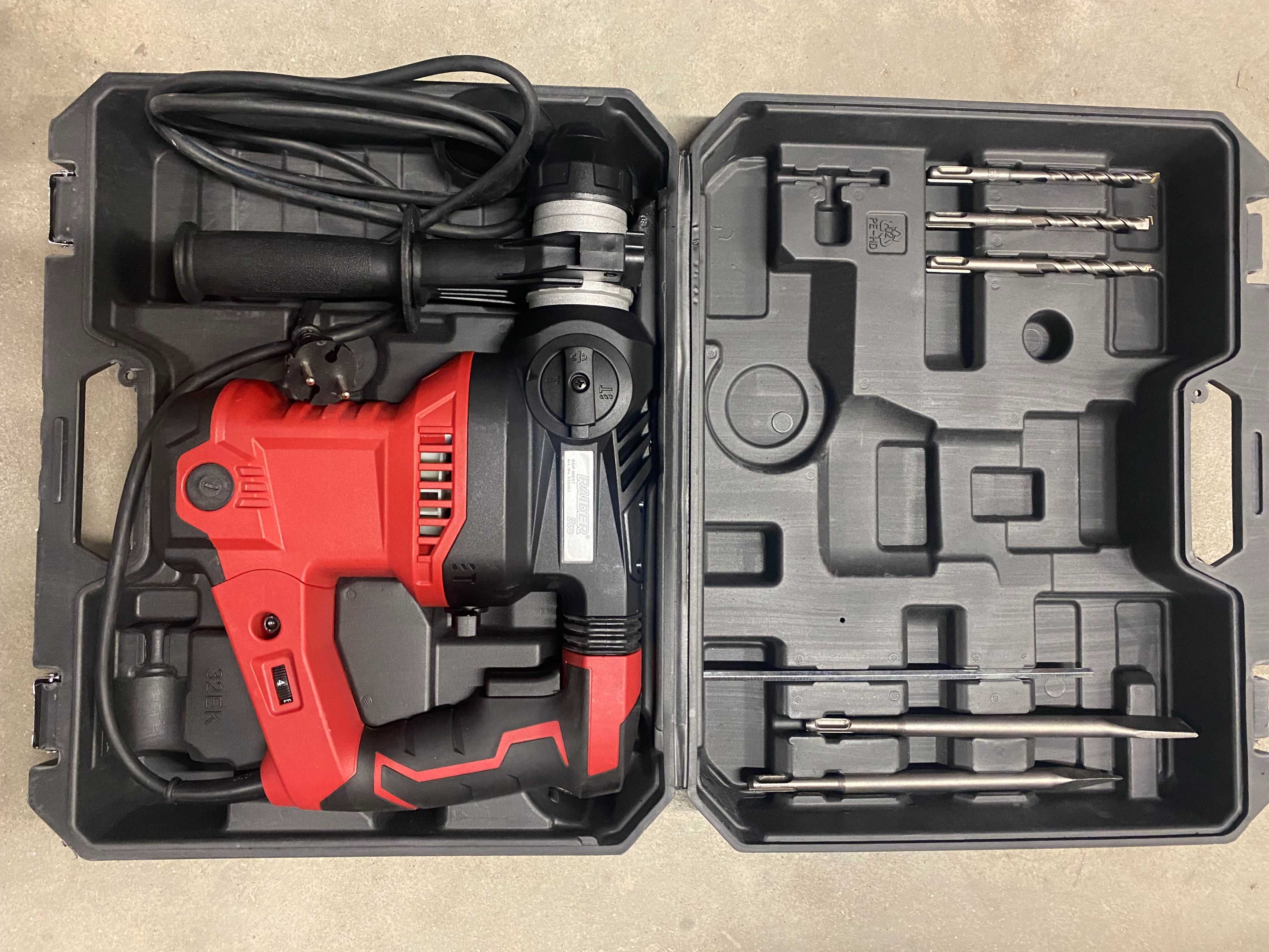 012203	Перфоратор 1600W 4.8kg 32mm SDS-plus 6J 4 функции RDP-HD57