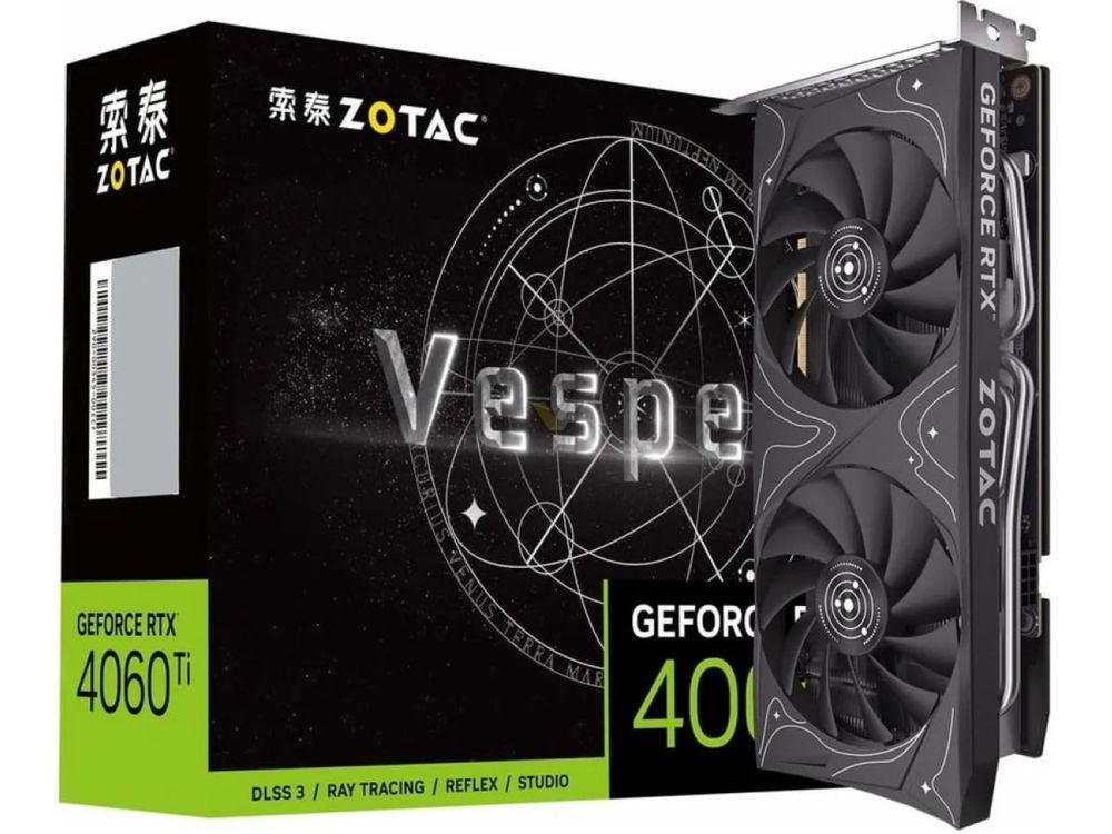 Zotac RTX 4060 Ti Vespera OC 8gb