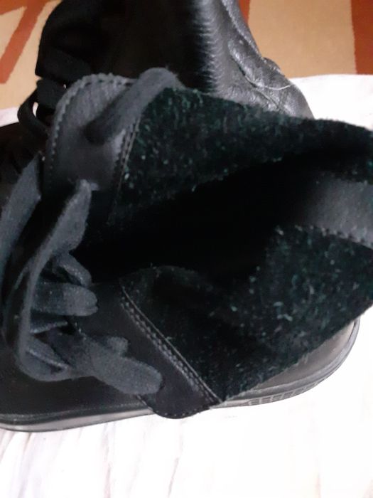 Ghete nr36 piele  negre