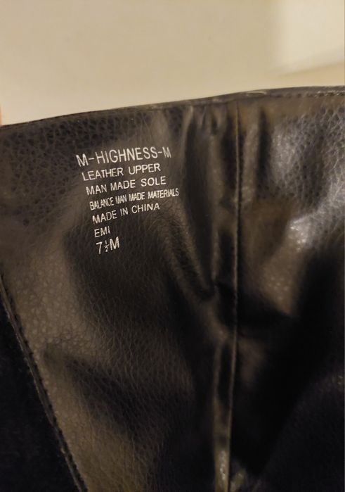 Ботуши от естествева кожа Nine West 37.5 номер